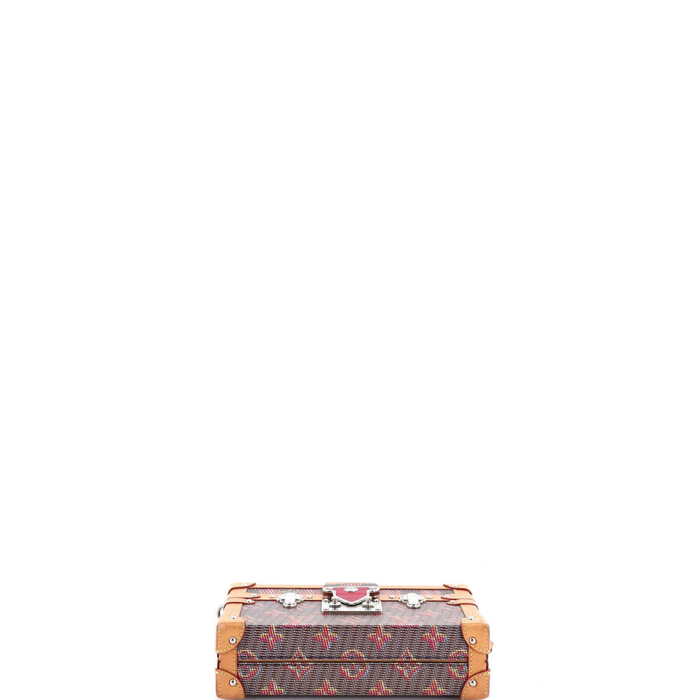 Louis Vuitton Petite Malle Handbag Damier Monogram LV Pop Canvas - Picture 4 of 8